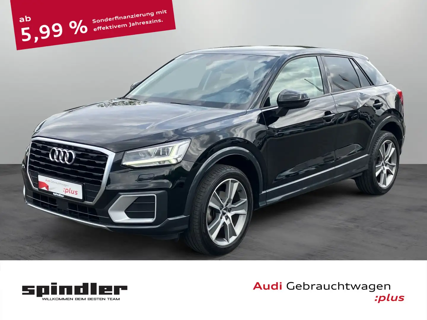 Audi Q2 design 30 TFSI / MMI-Navi, Connect, LED, SHZ Zwart - 1