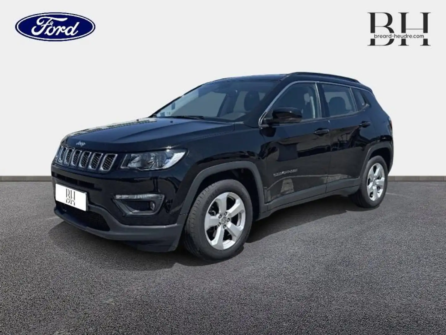Jeep Compass 1.6 MultiJet II 120ch Longitude Business 4x2 117g Noir - 1