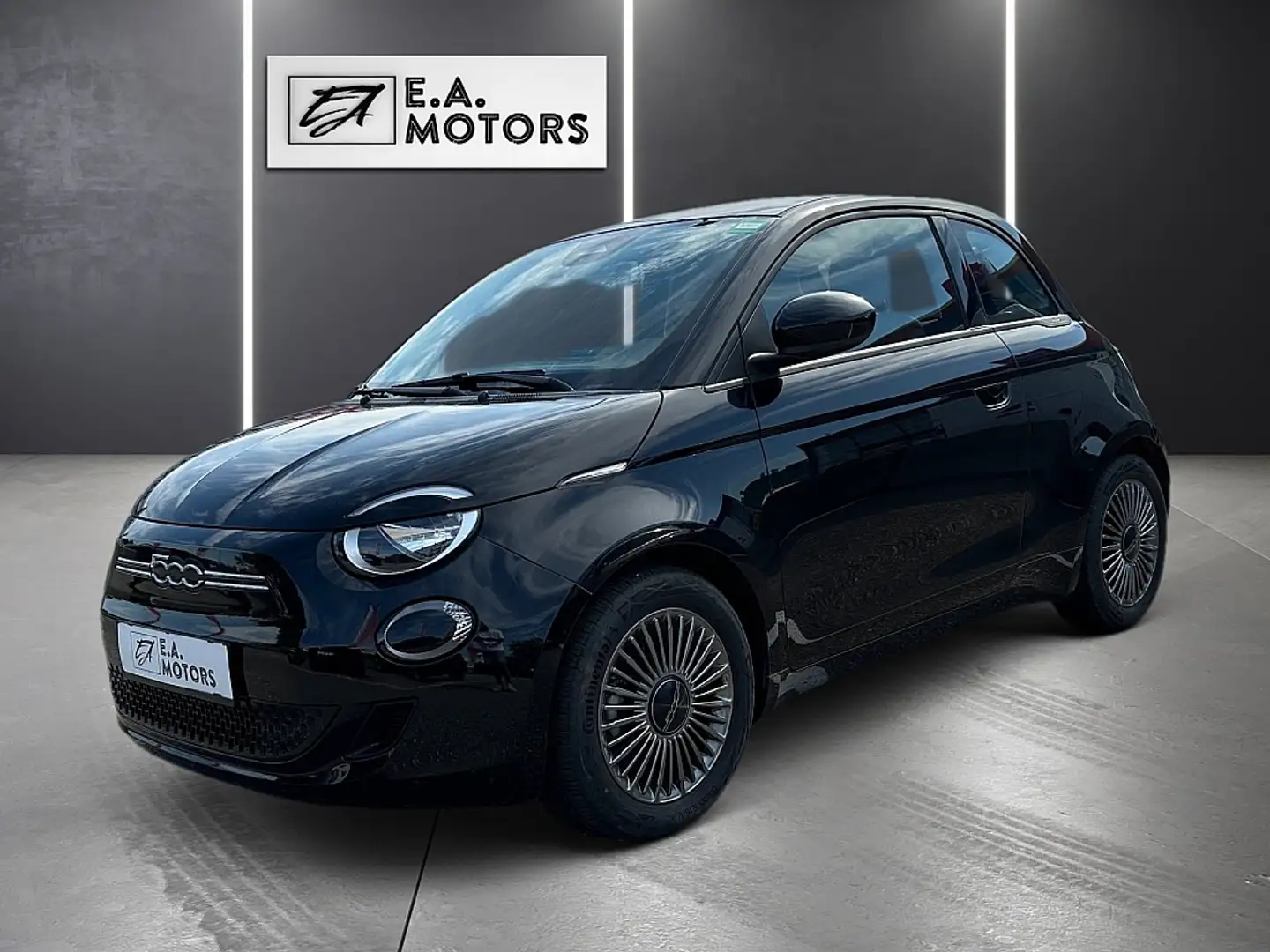 Fiat 500e 500 Elektro Icon 42 kWh Schwarz - 1