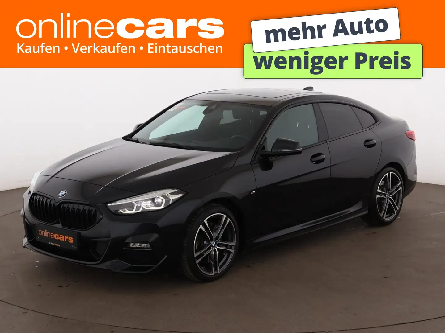BMW 220 d Gran Coupe xDrive M-Sport Aut LED SKY LEDER Schwarz - 1