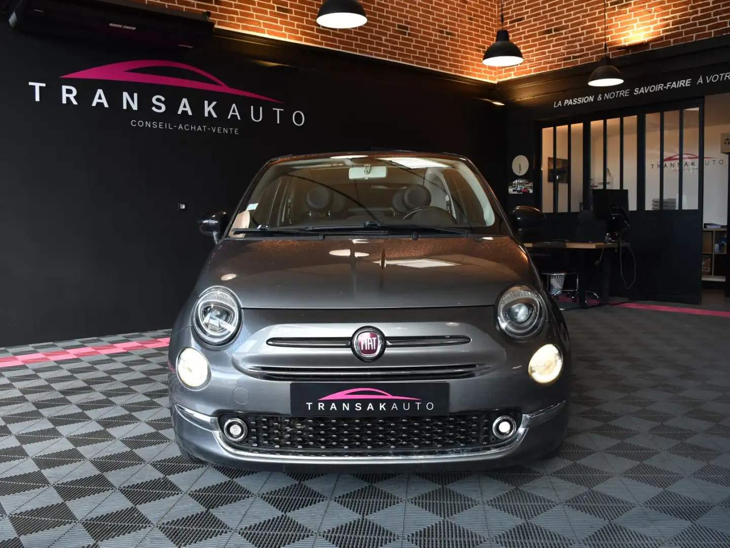 Fiat 500C Club Gris - 2