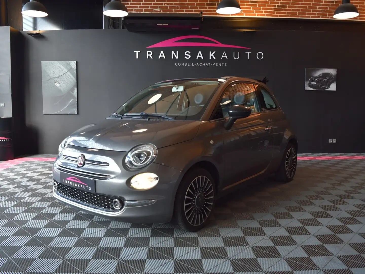 Fiat 500C Club Gris - 1