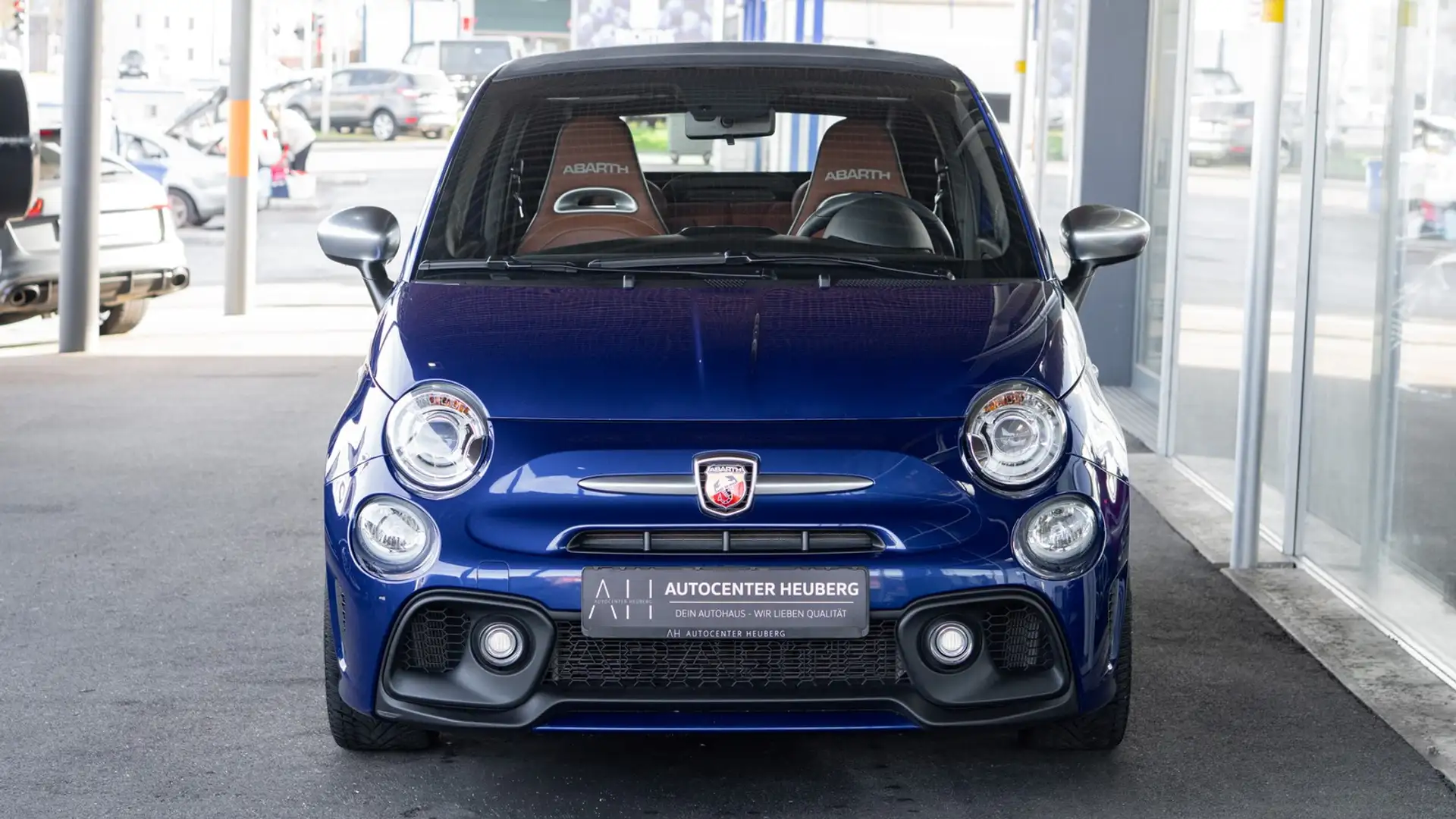 Abarth 595 Turismo CABRIO *NAVI*PDC*LEDER* Blau - 2