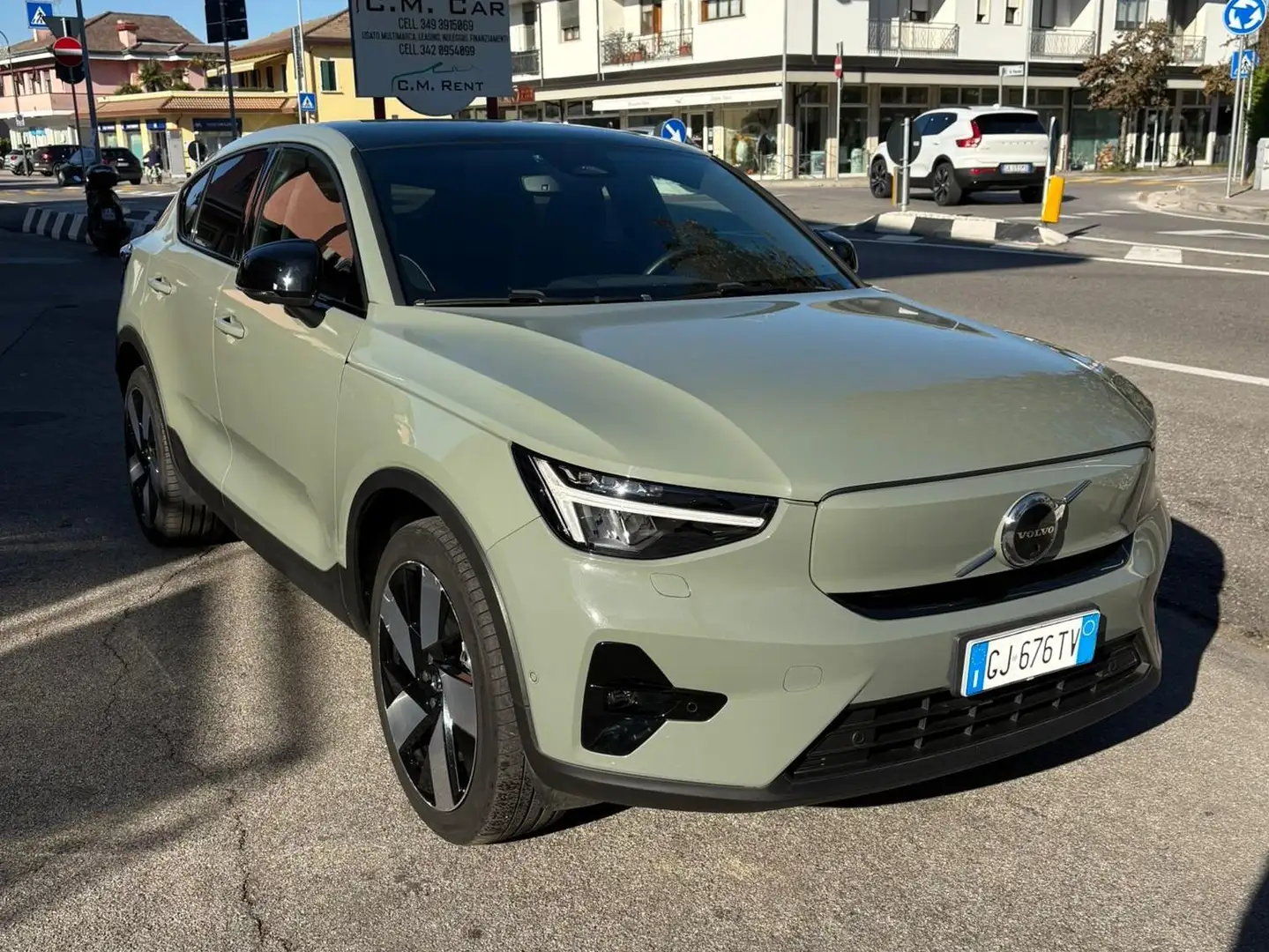 Volvo C40 single motor Plus fwd Groen - 1