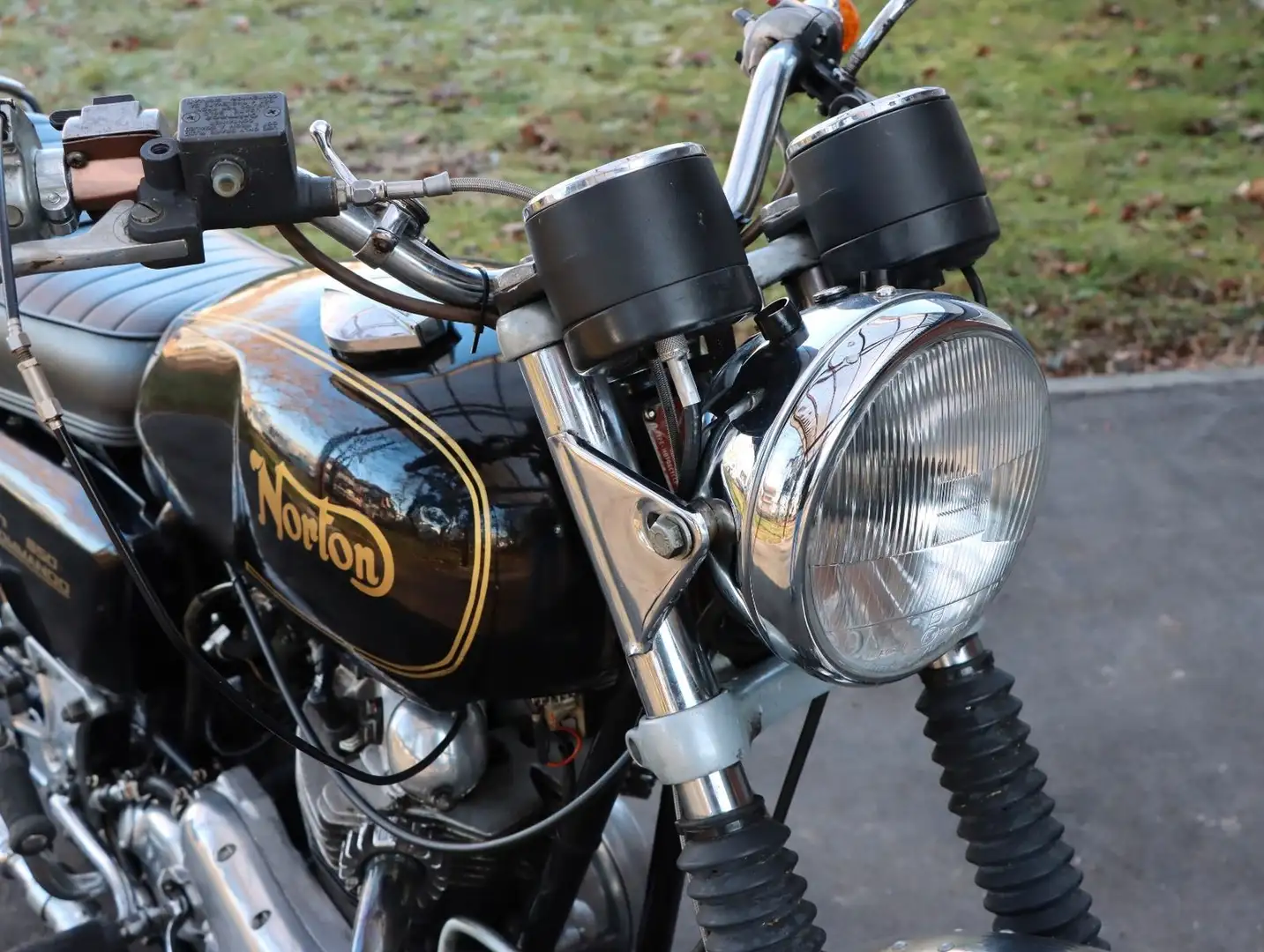 Norton Commando 850 (750)| TÜV neu| Top Zustand! Negro - 2