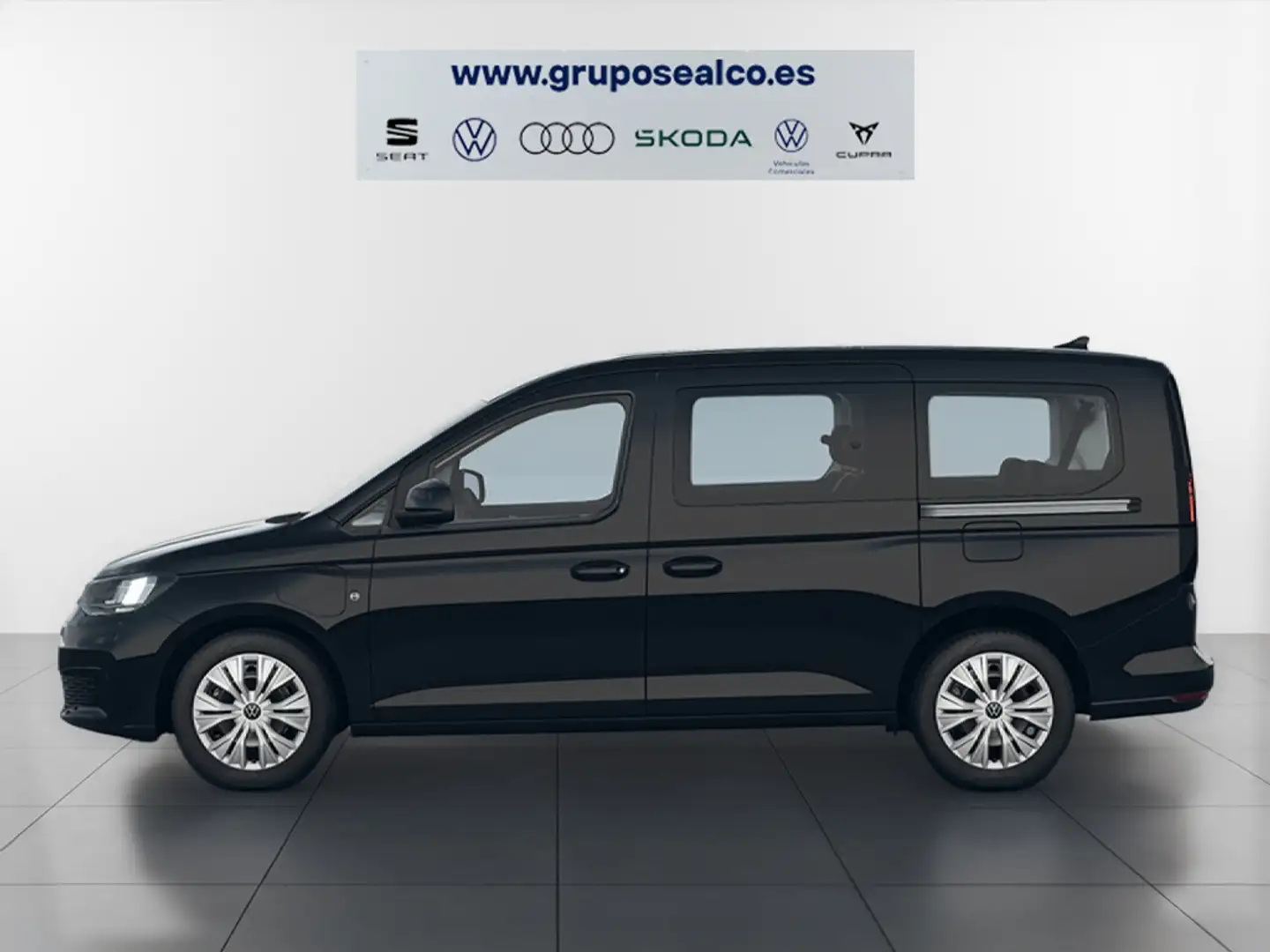 Volkswagen Caddy Maxi 1.5 TSI Hybrid Origin DSG Negro - 2