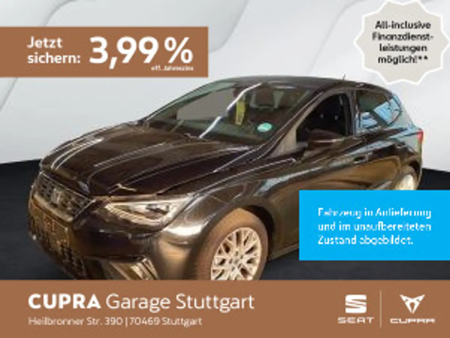 SEAT Ibiza FR-Line 1.0 TSI 85kW Schwarz - 1