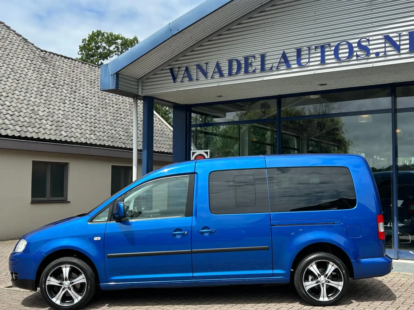 Volkswagen Caddy Maxi 1.6 Comfortline 7-Pers! Airco 17"LM-Velgen Pa Blauw - 2