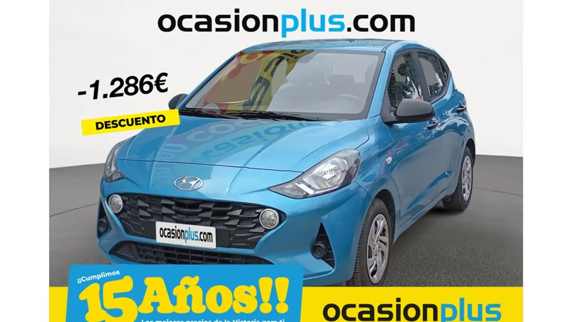 Hyundai i10 1.0 MPI Essence Blau - 1