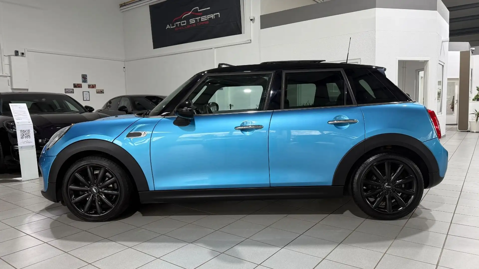 MINI Cooper PEPPER PANORAMA PDC GRA SHZ NAVI Bleu - 2