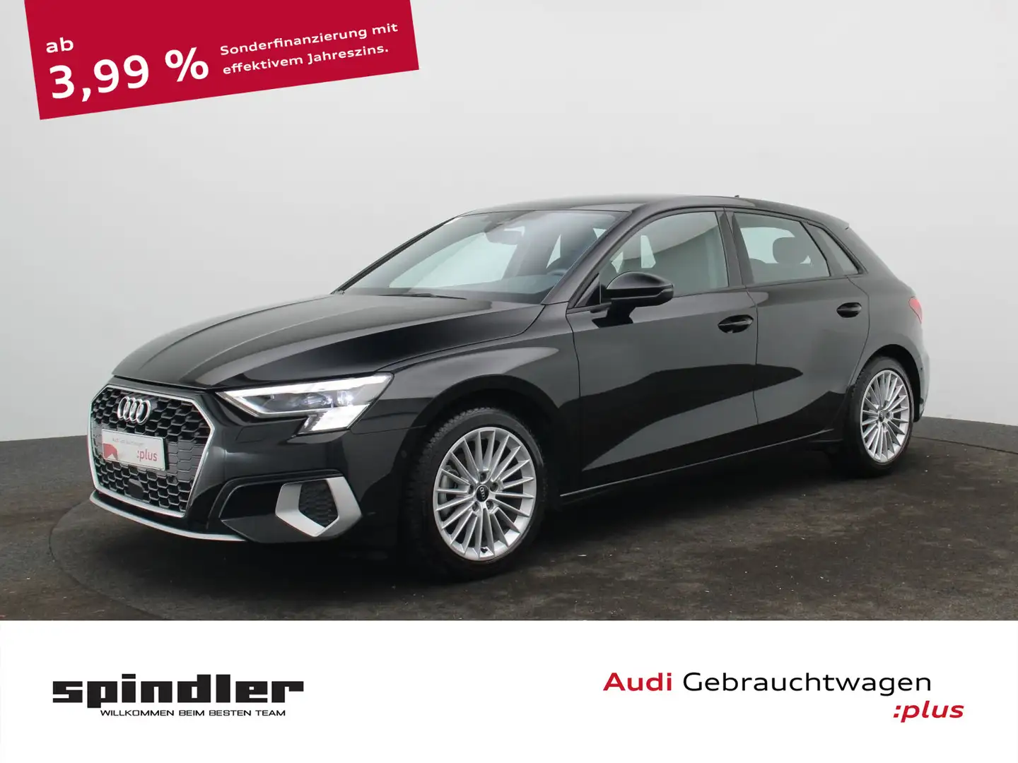 Audi A3 advanced 35 TFSI S-tronic / Matrix Schwarz - 1