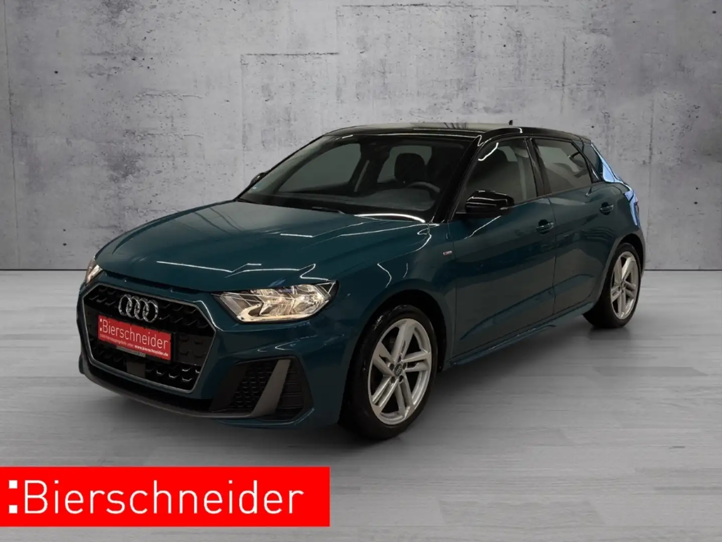 Audi A1 Sportback 35 TFSI S tronic line VIRTUAL 17 PDC Verde - 1