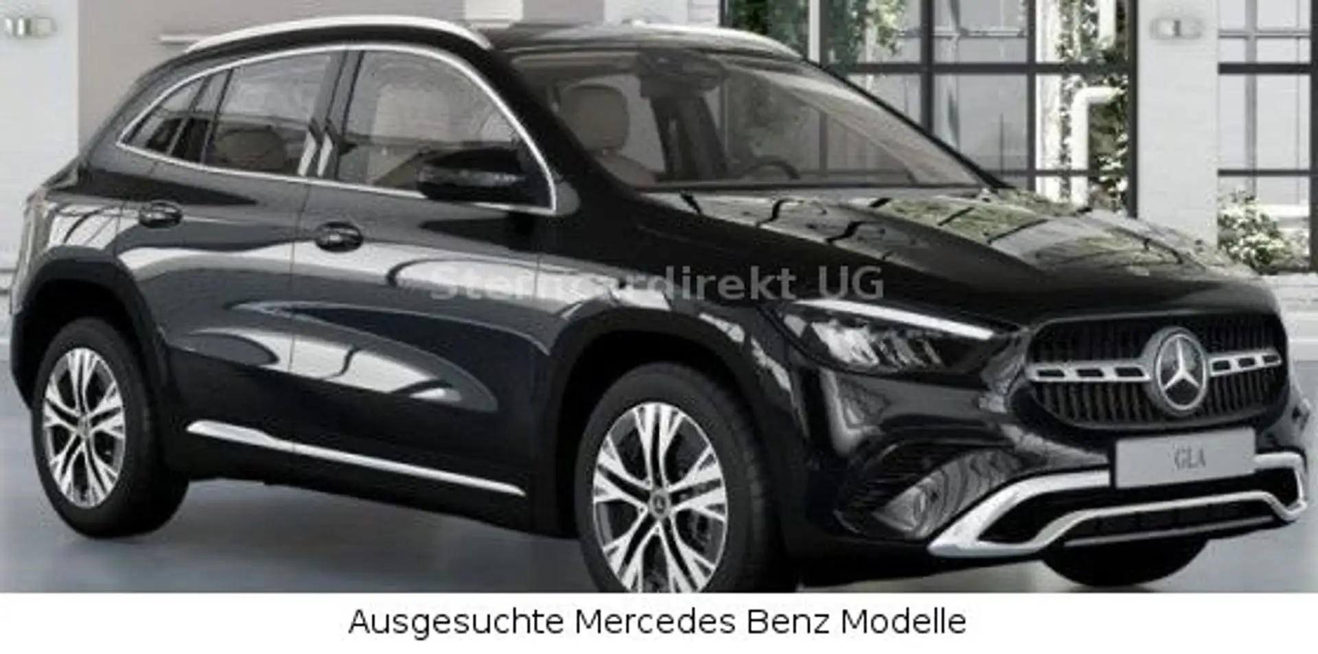 Mercedes-Benz GLA 220 4M Progressive AHK RFK LED MBUX 18"LM Schwarz - 1