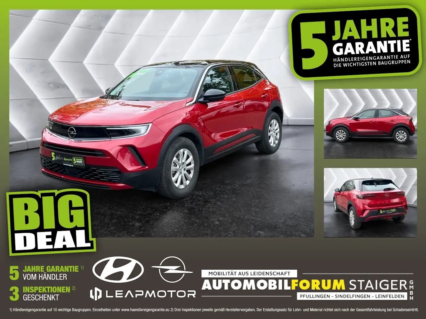 Opel Mokka-E Mokka e Edition AUT DynLicht Fernlichtass. Kam. Rot - 1