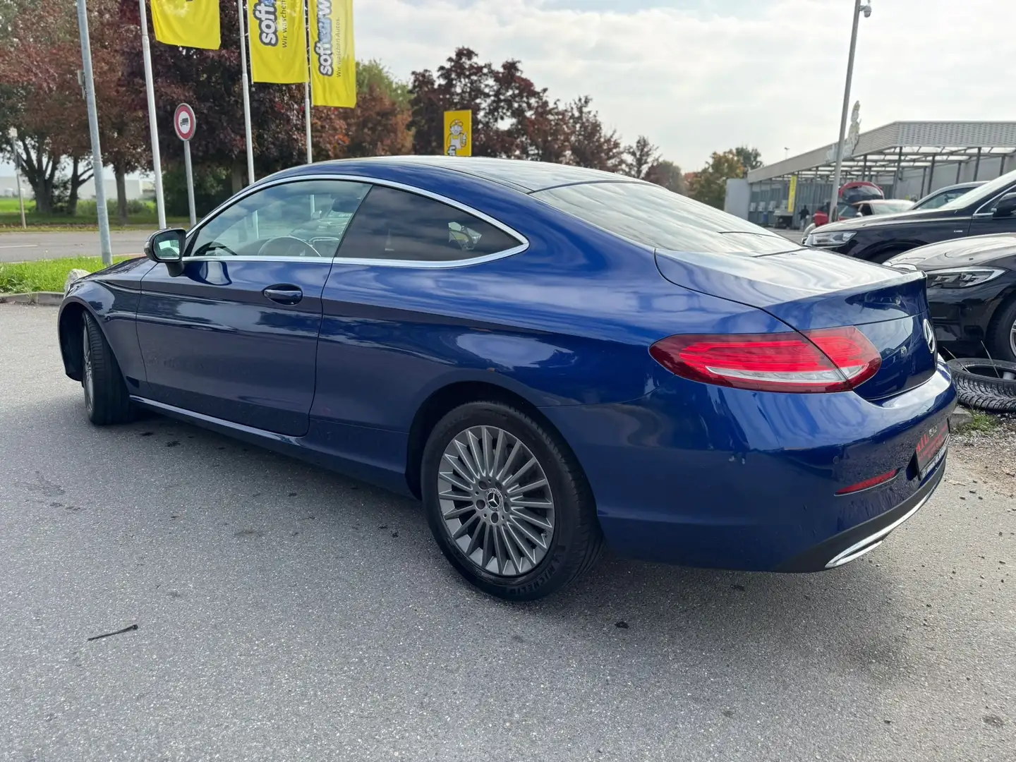 Mercedes-Benz C 180 C 180 Coupe AMG Line Bleu - 2