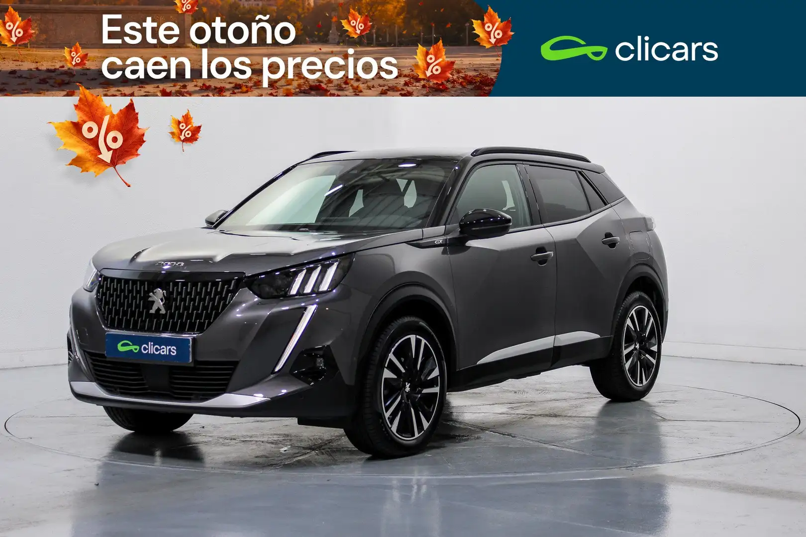 Peugeot 2008 1.2 PureTech S&S GT Pack EAT8 130 Gris - 1