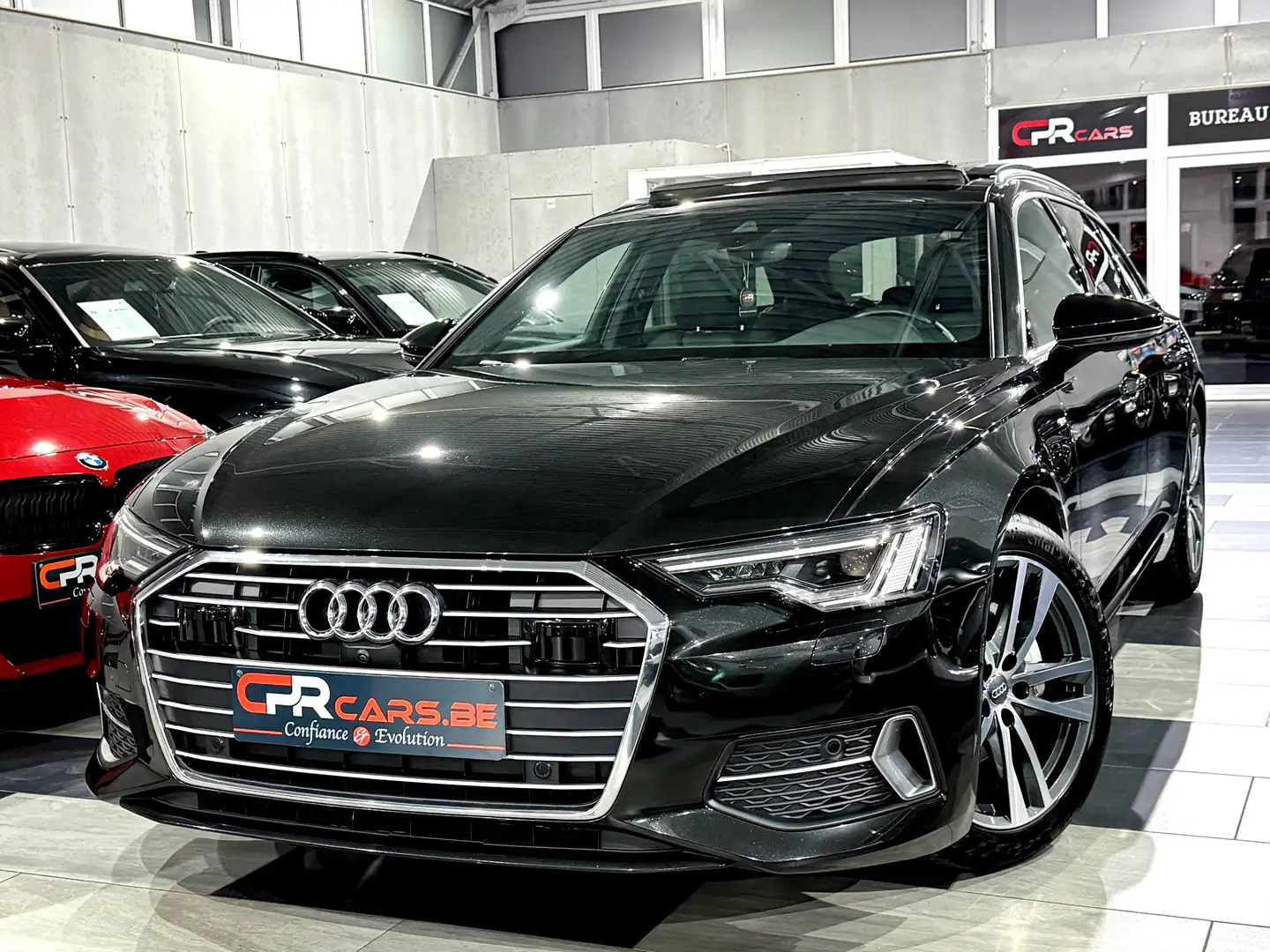 Audi A6 35 TDi S Line 1e Main Etat Neuf Full Hist. Grijs - 1