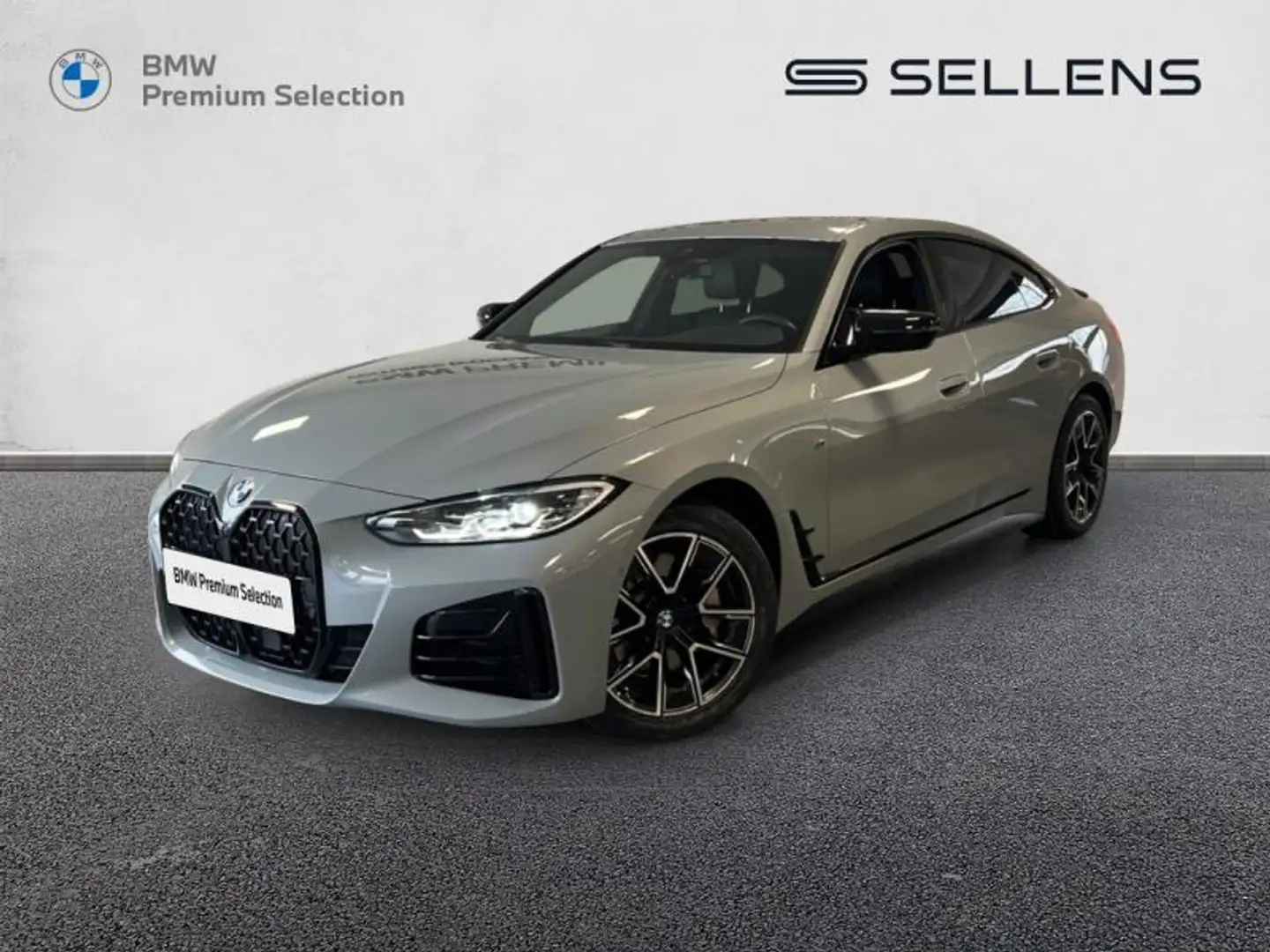 BMW 430 430iA 252ch M Sport Euro6d-T Gris - 1