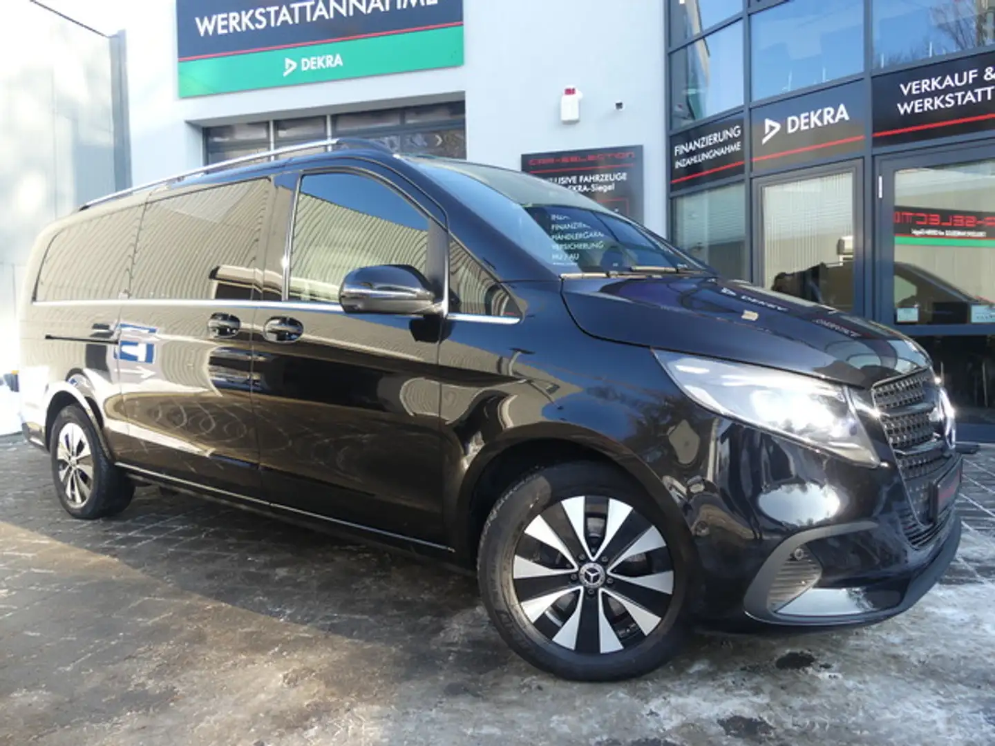 Mercedes-Benz V 300 d 4Matic Avantg. extral. 2xeTÜR/ACC/STNDHZ Noir - 1