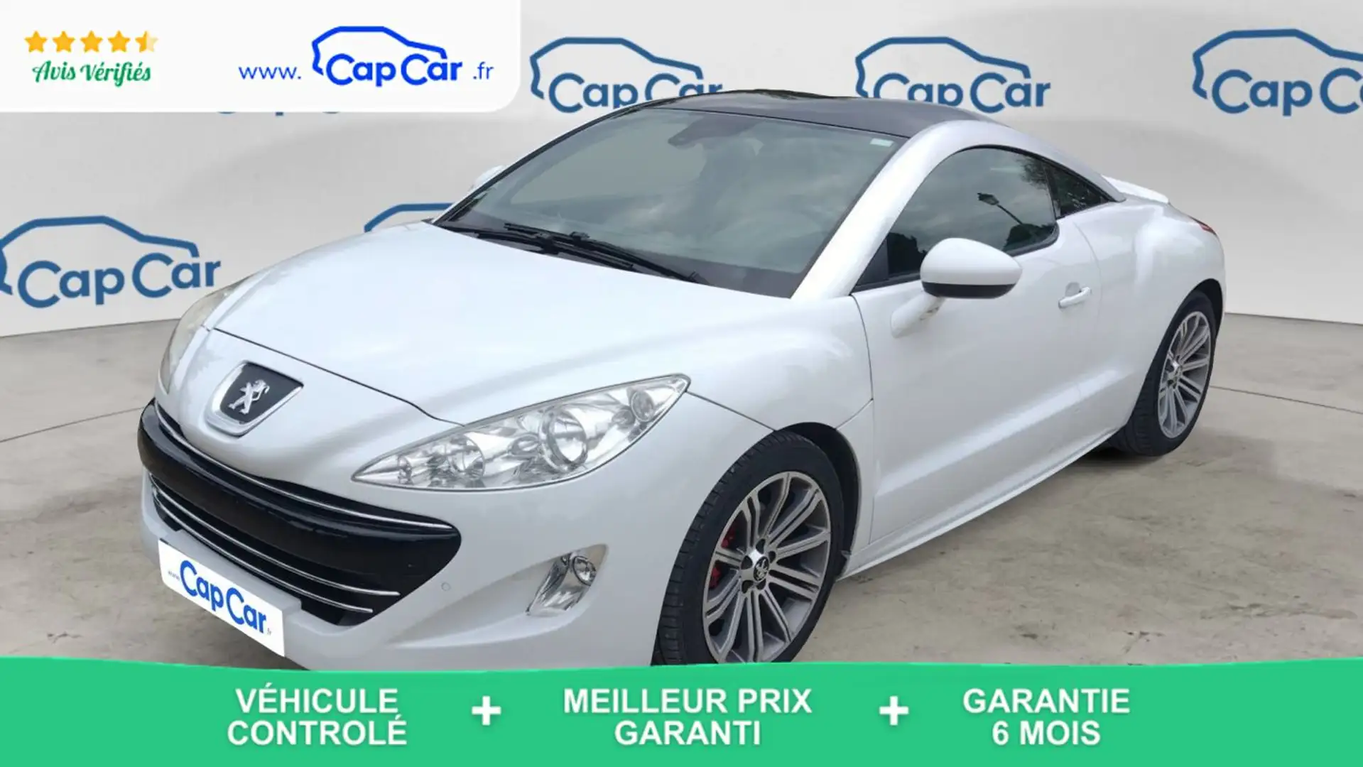 Peugeot RCZ 2.0 HDI 160 - Blanc - 1