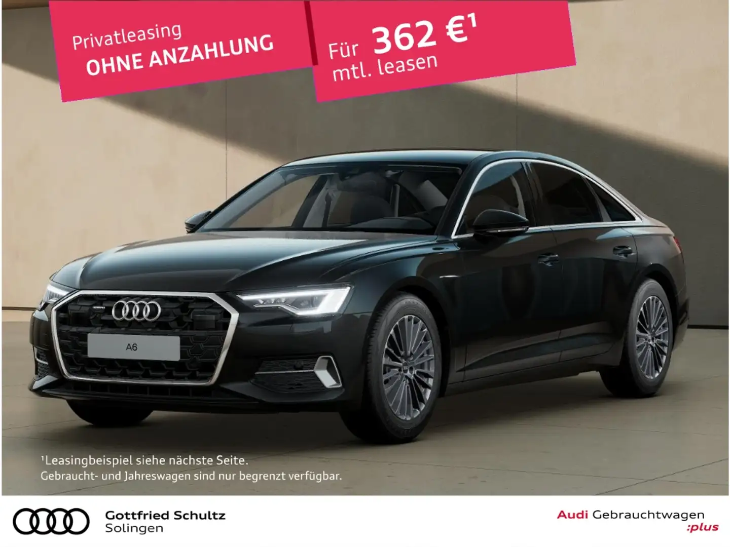 Audi A6 Lim. 45 TDI quattro advanced Schwarz - 1