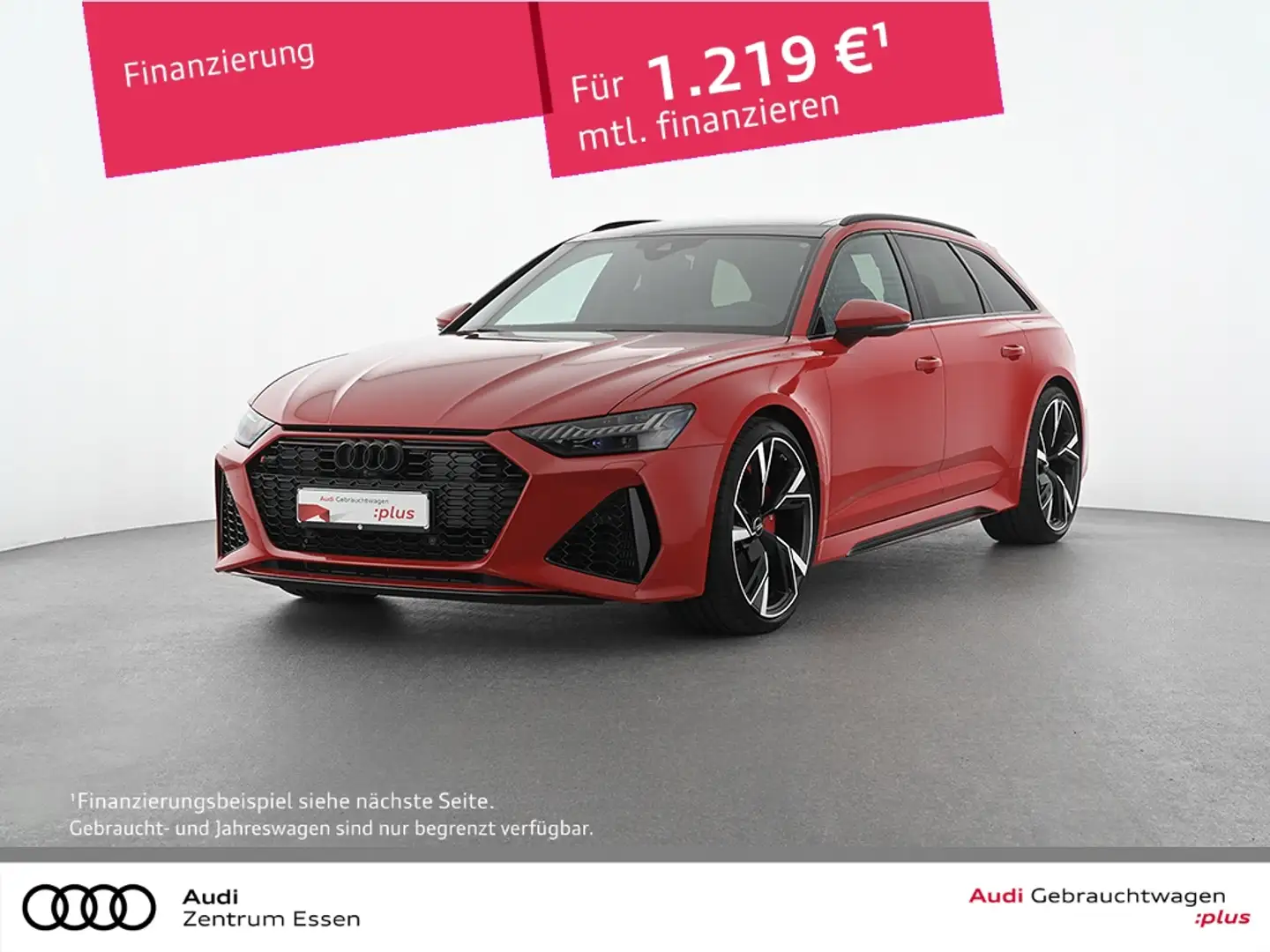 Audi RS6 Avant 4.0 TFSI quattro TIPTRONIC LED LASER B&O   P Rot - 1