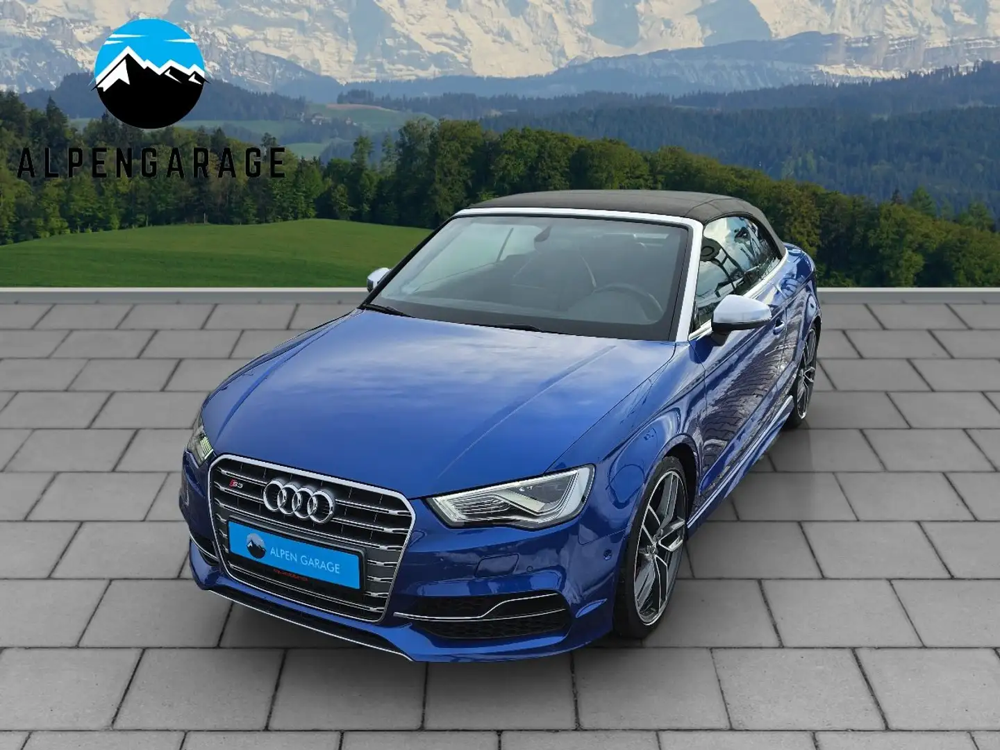 Audi S3 Cabriolet 2.0 TFSI*Quattro*S-tronic*MegaVoll*MMI* Bleu - 1