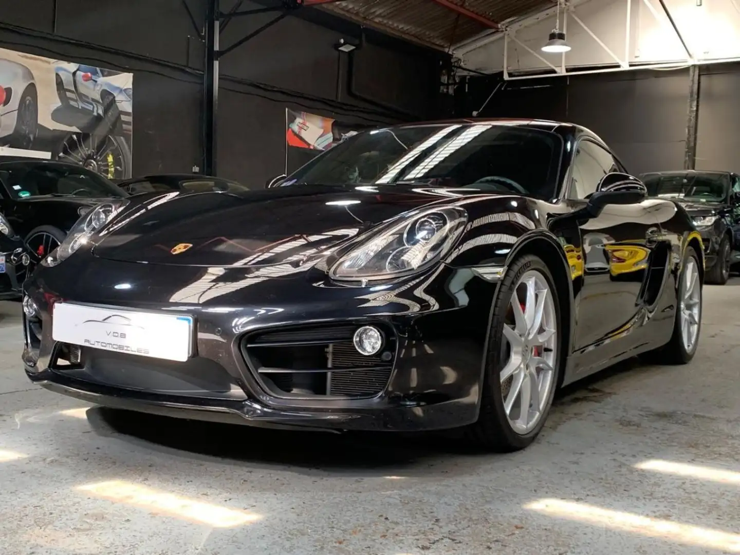 Porsche Cayman S 981 3.4 325CV PDK / CHRONO / SCART / CAMERA Schwarz - 1