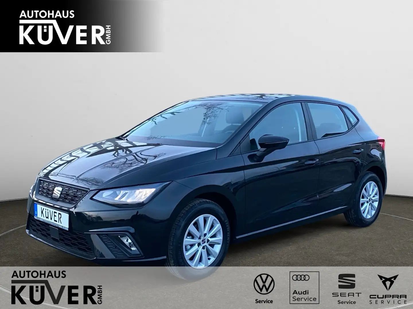 SEAT Ibiza Reference 1.0 GRA+Shzg.+Einparkh.+CarPlay LED*PDC* Schwarz - 1