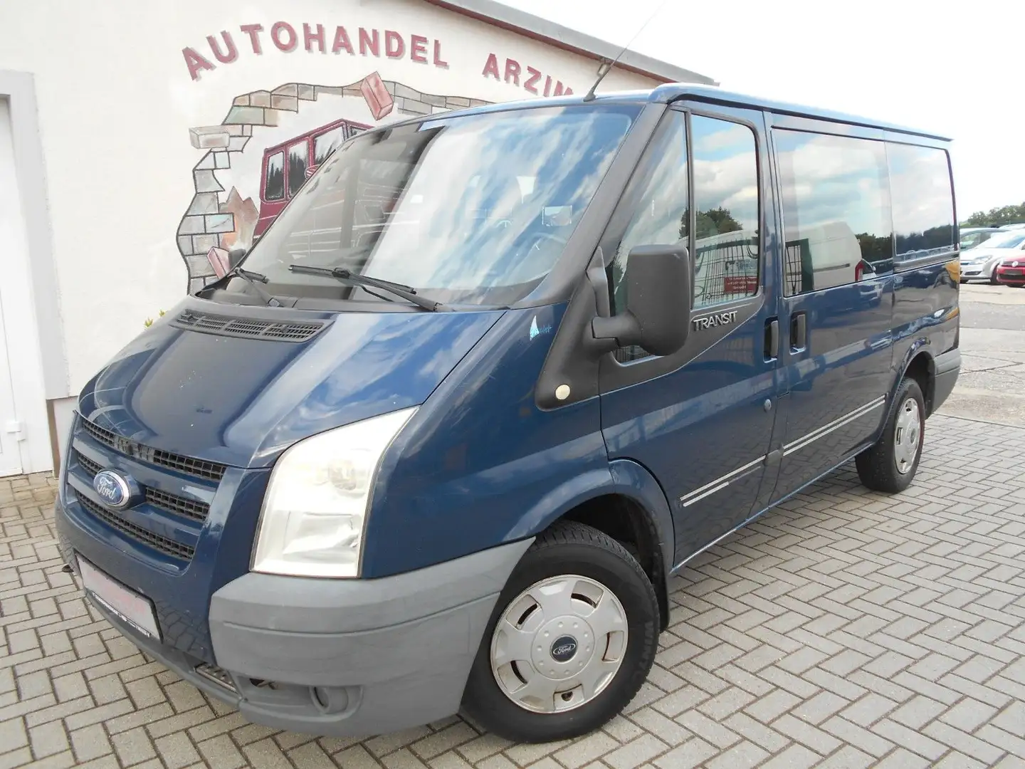 Ford Transit FT 300 K Trend 6-SITZER/KLIMA/LKW Blau - 1