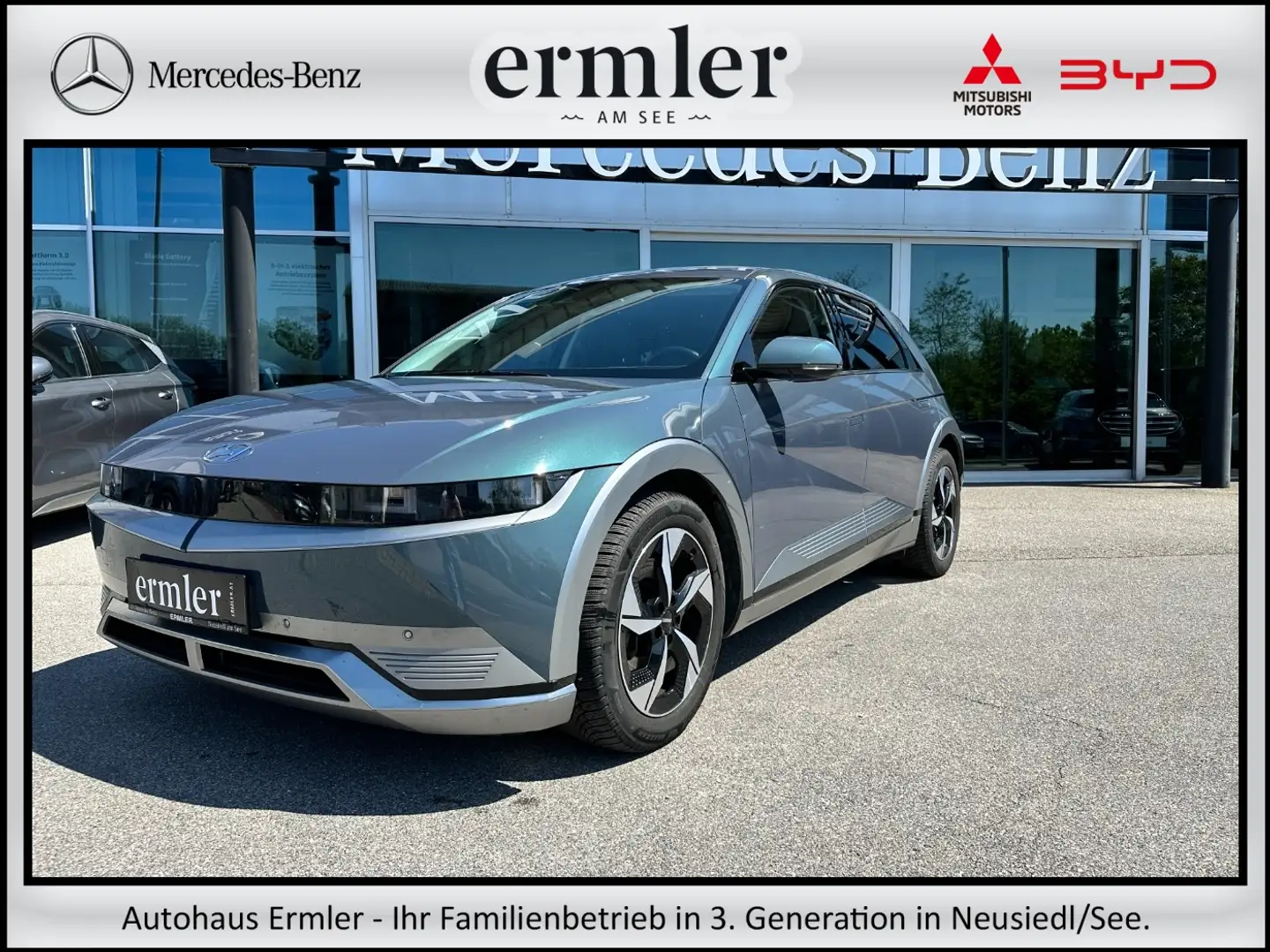 Hyundai IONIQ 5 Elektro 73 kWh Plus Line Long Range Grün - 1