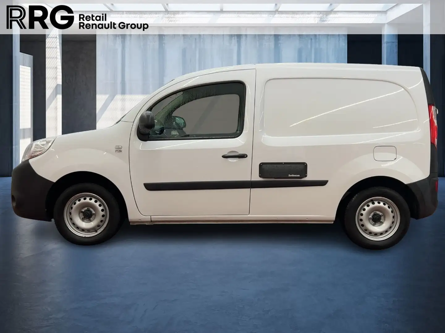 Renault Kangoo dCi 90 Extra AHK Sortimo KLIMA ABS Fahrerairbag Seitenairbag Weiß - 2