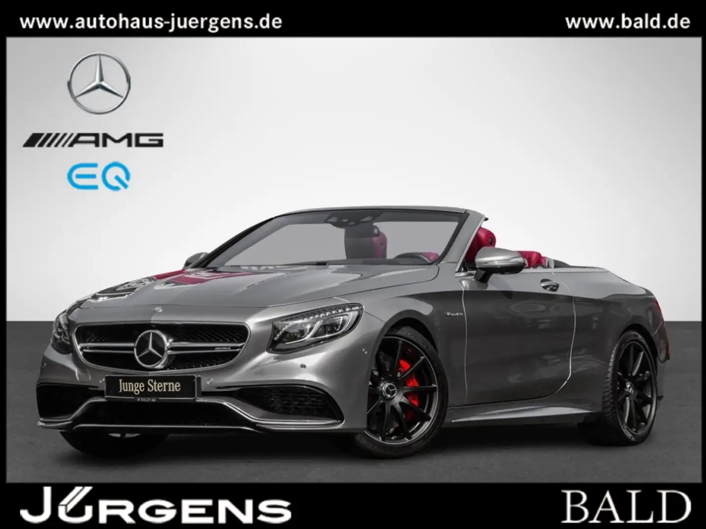 Mercedes-Benz S 63 AMG 4M Cabrio Edition 130 Comand/LED/Burm - 1