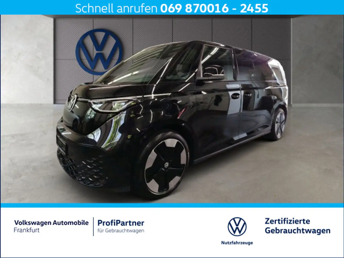 Volkswagen ID. Buzz ID.Buzz Pro langer Radstand 210 kW (286 PS) Heck Schwarz - 1