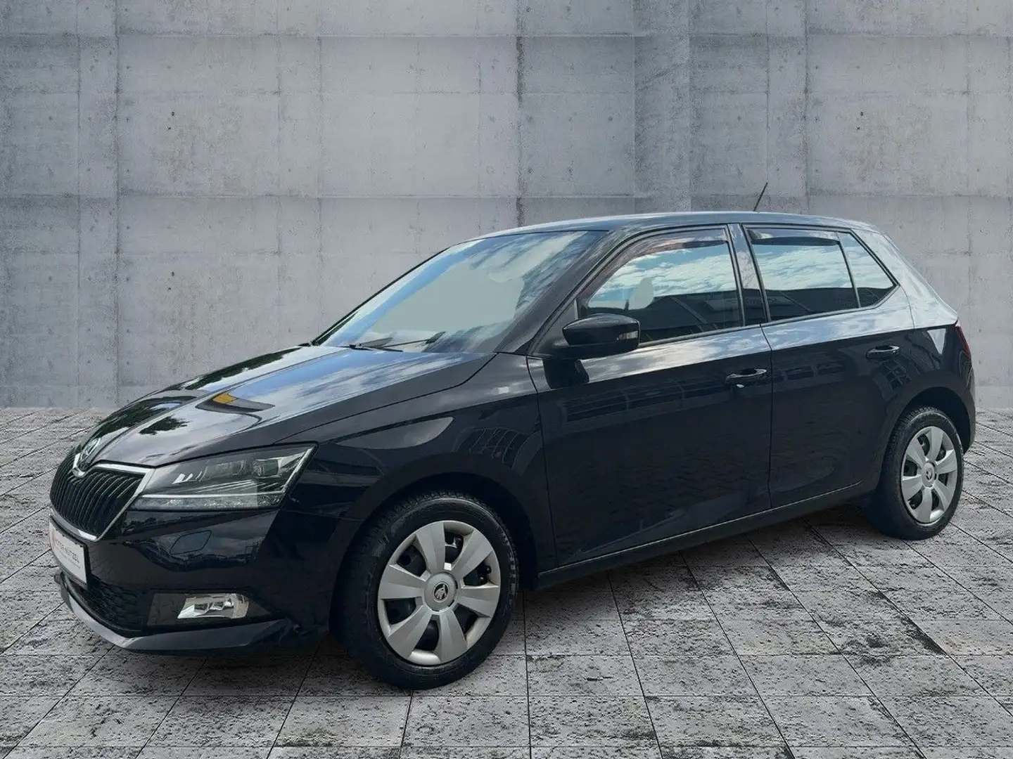 Skoda Fabia 1.0 TSI STYLE LED+APP+SHZ+RFK+MFL+LM 16“ Schwarz - 2