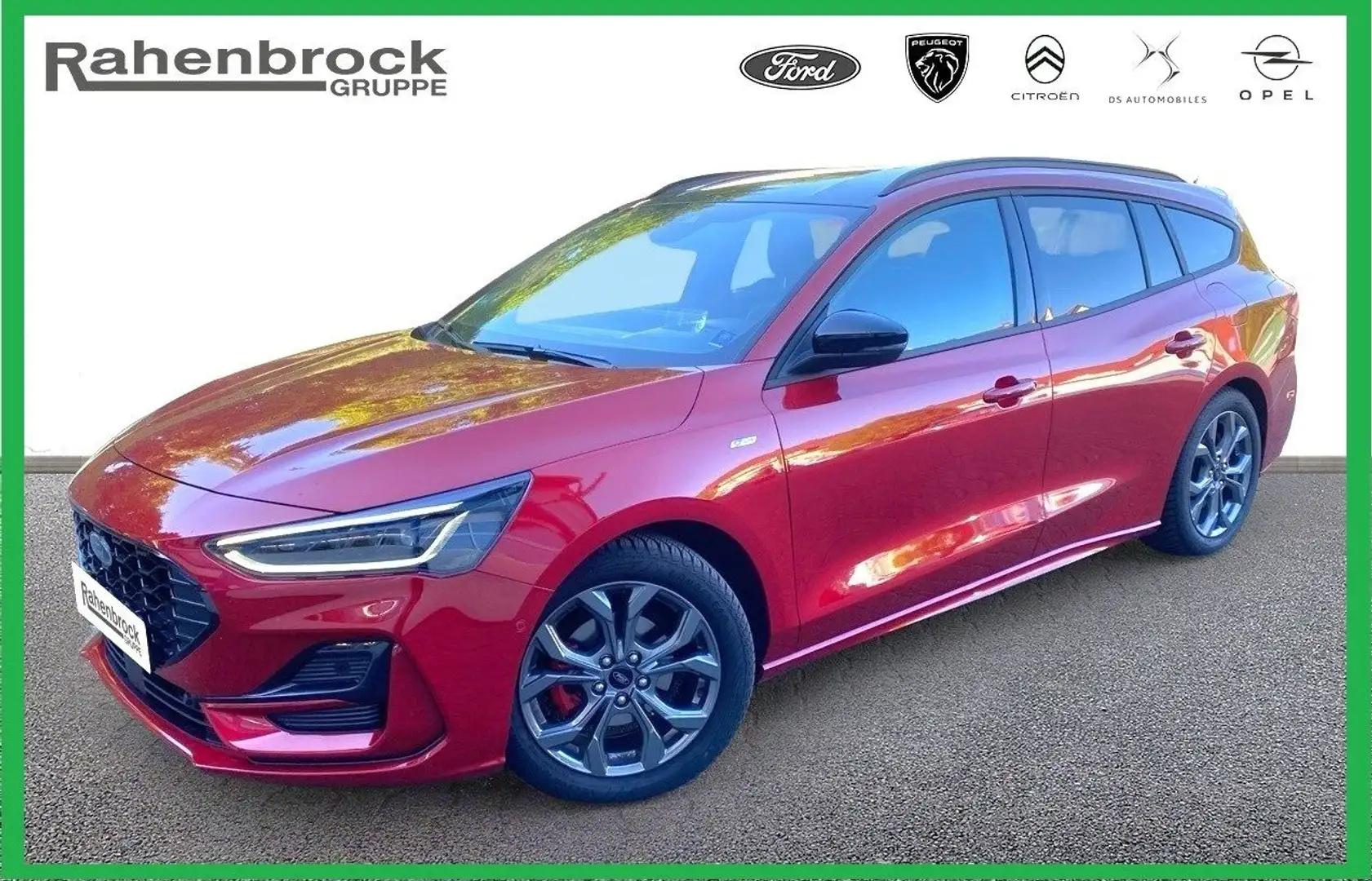 Ford Focus ST-Line X Turnier MHEV - AUTOMATIK Rot - 1