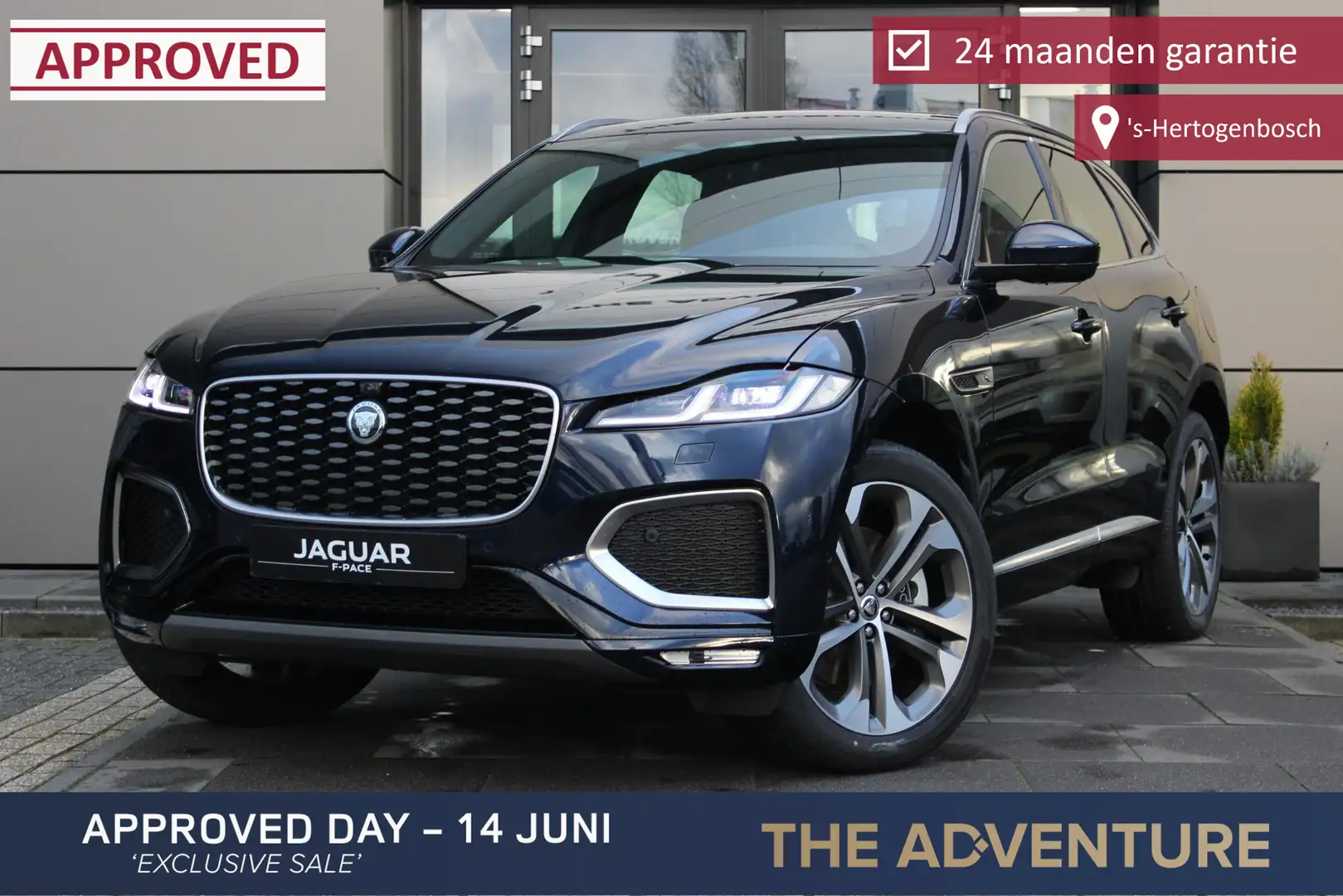 Jaguar F-Pace P400e R-Dynamic SE 90th Anniversary Edition Modrá - 1