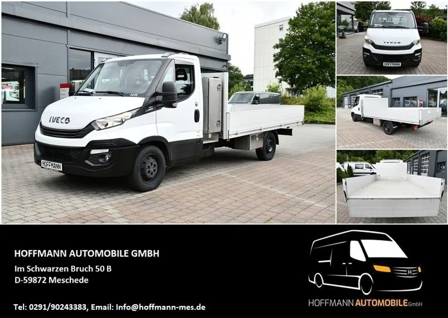 Iveco Daily Einzelkabine Pritsche 35S18  L3 RWD 3,0 L Weiß - 1