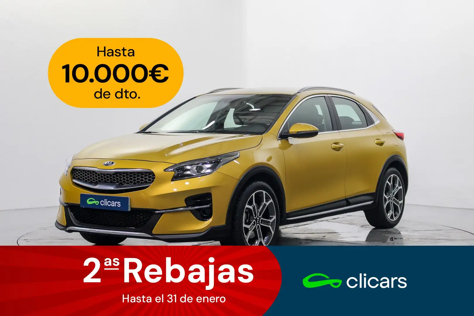 Kia XCeed 1.0 T-GDi Eco-Dynamics Tech Jaune - 1