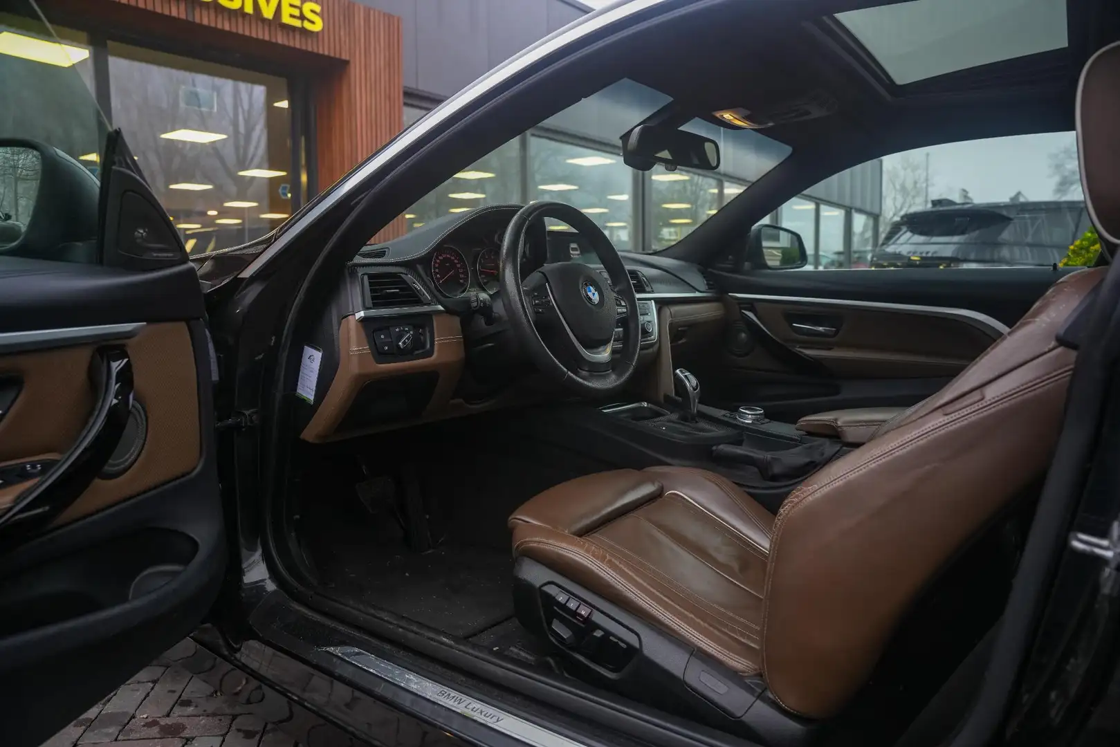 BMW 428 4-serie Coupé 428i High Executive individual Org N Schwarz - 2