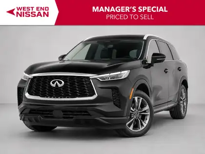 Black 2025 INFINITI QX60 SUV / Crossover All-Wheel Drive Automatic