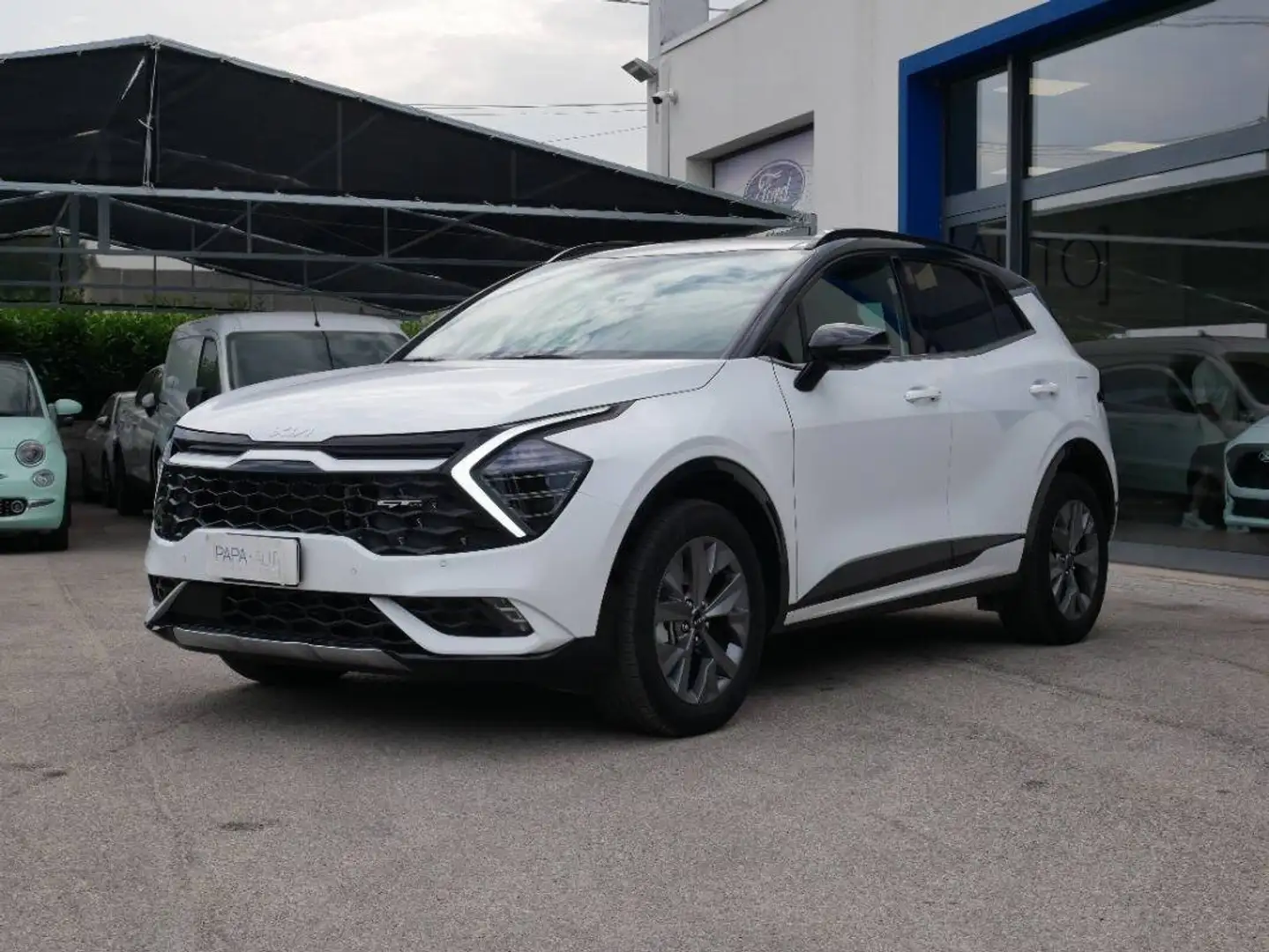 Kia Sportage 1.6 tgdi hev GT-line Plus auto Bianco - 1