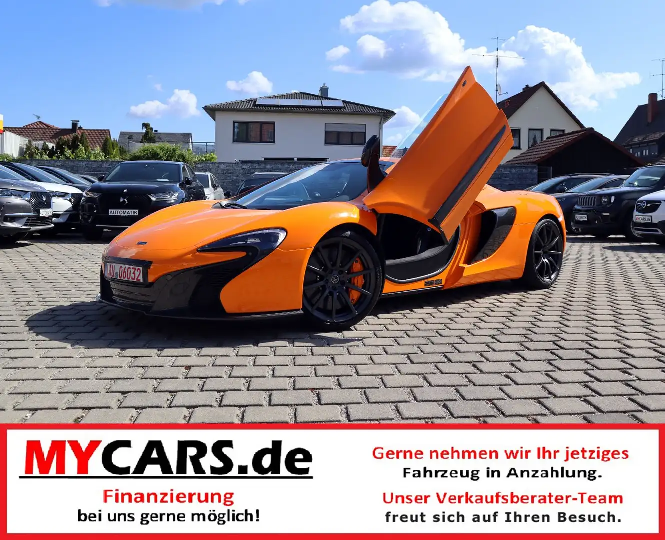 McLaren 650S Spider *ca. 30.000€ VOLL-CARBON*Lift Orange - 1