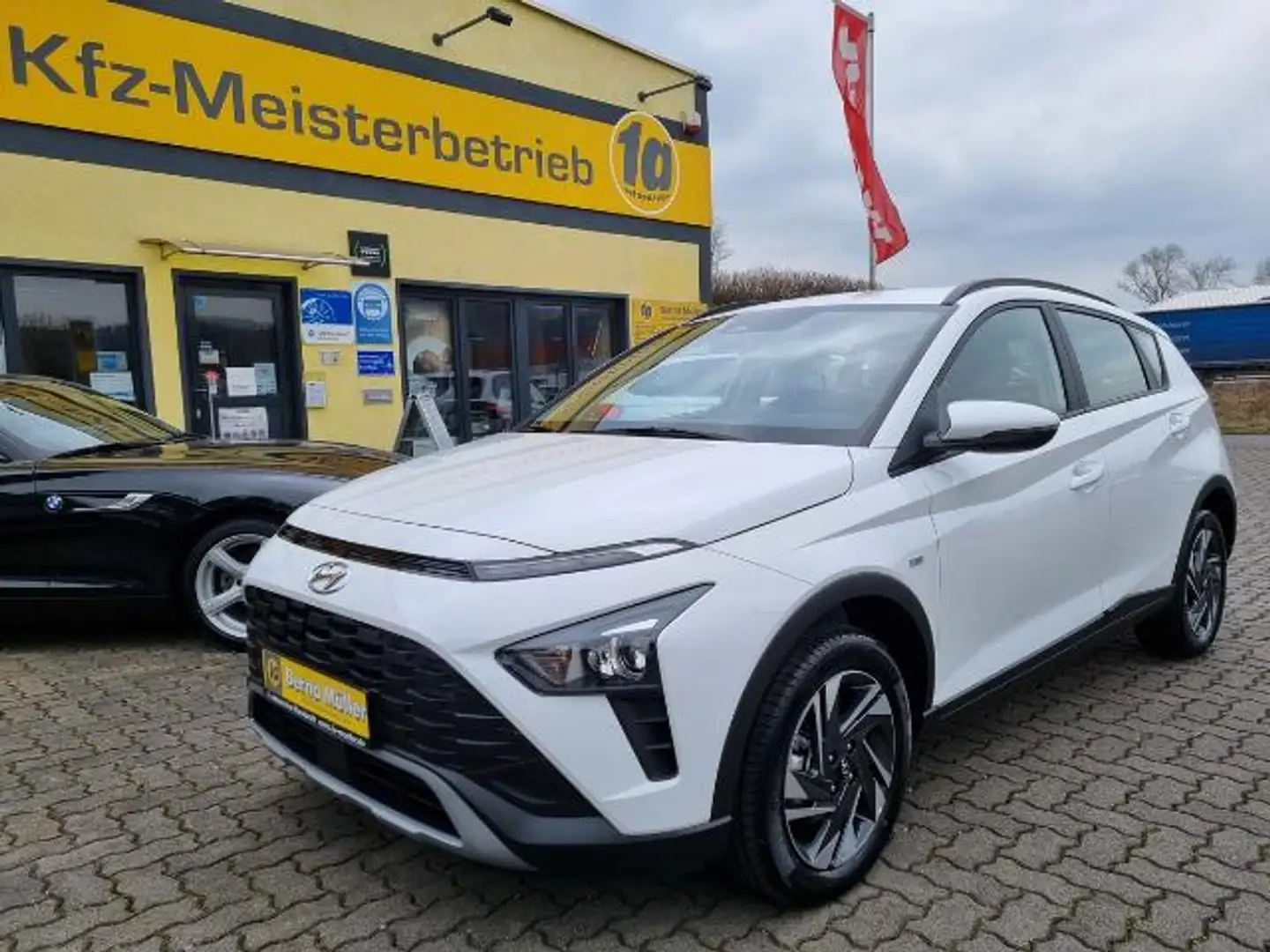 Hyundai BAYON 1.0 T-GDI Hybrid COMFORT Alu 16" Kamera Carplay Weiß - 2