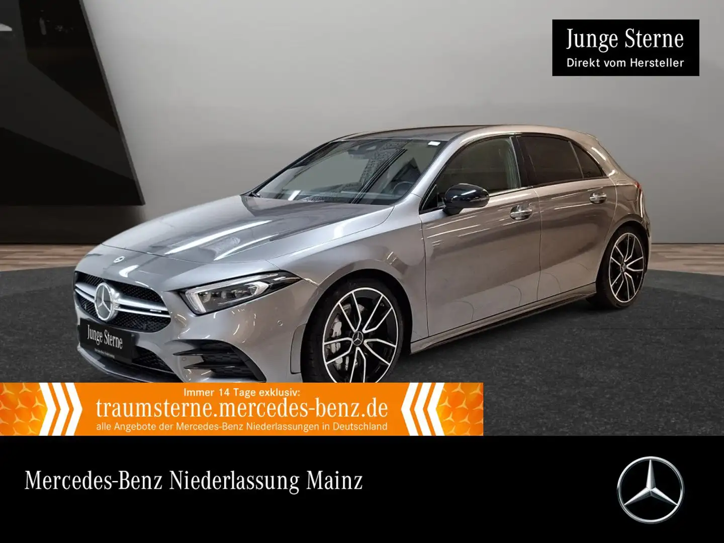 Mercedes-Benz A 35 AMG A 35 4M Kompakt AMG+MULTIBEAM+KAMERA+19"+KEYLESS Grau - 1