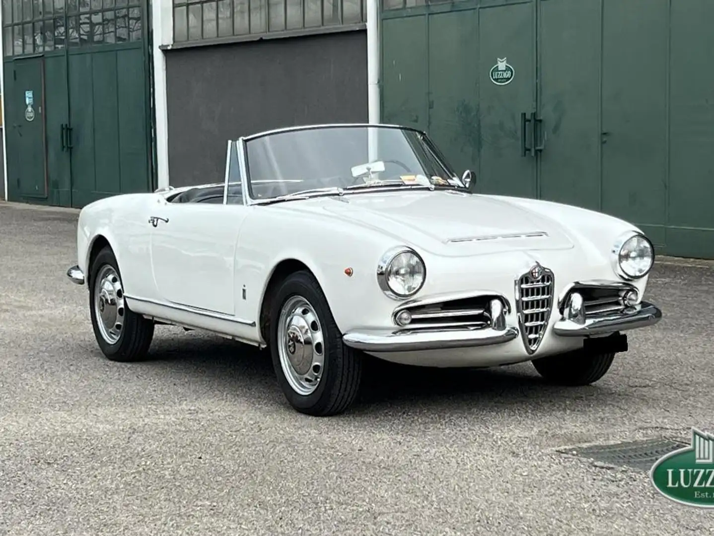 Alfa Romeo Giulia 1600 Spider S1 (101.23) Bianco - 1