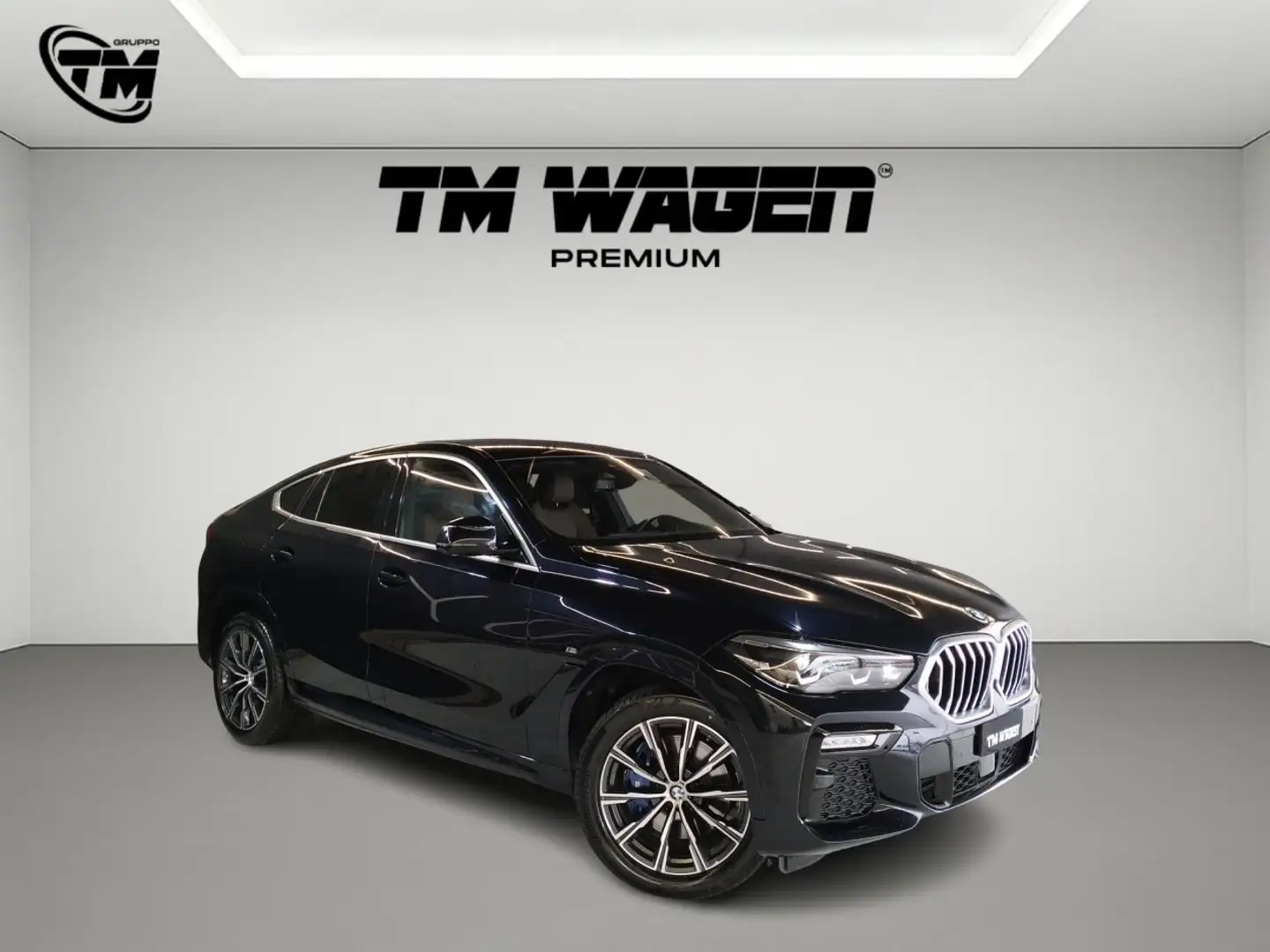 BMW X6 xdrive30d mhev 48V Msport auto - IVA ESPOSTA Zwart - 2