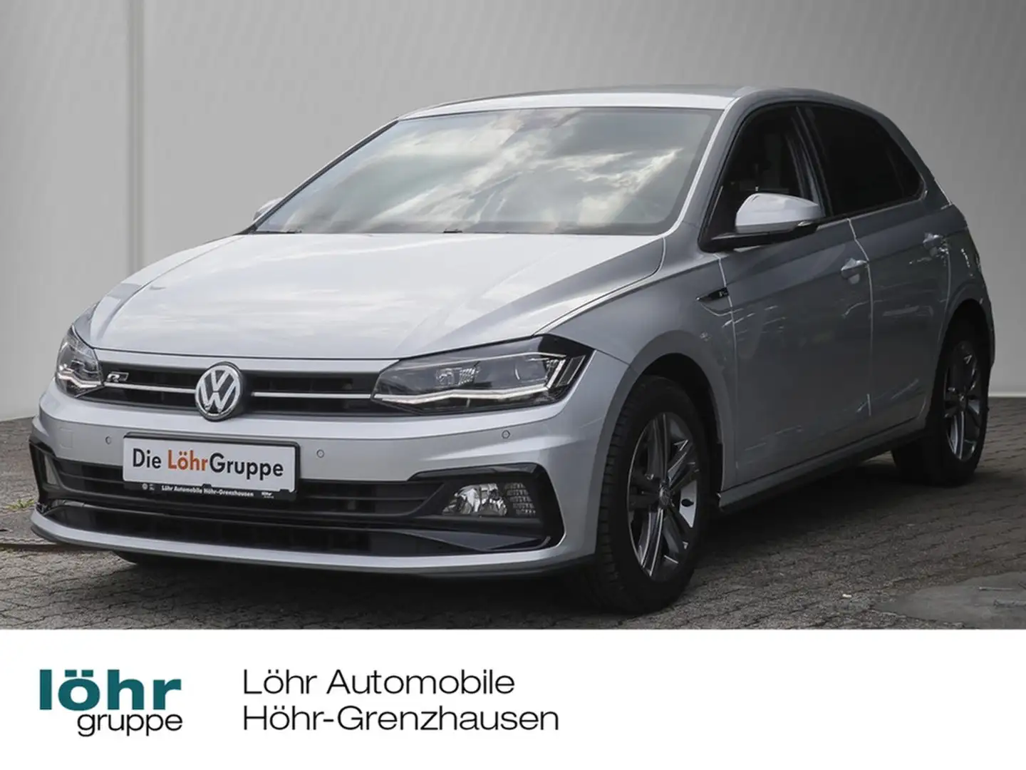 Volkswagen Polo VI 1,0 TSI DSG Highline,R-Line Exterieur,LED,AC... Silber - 1