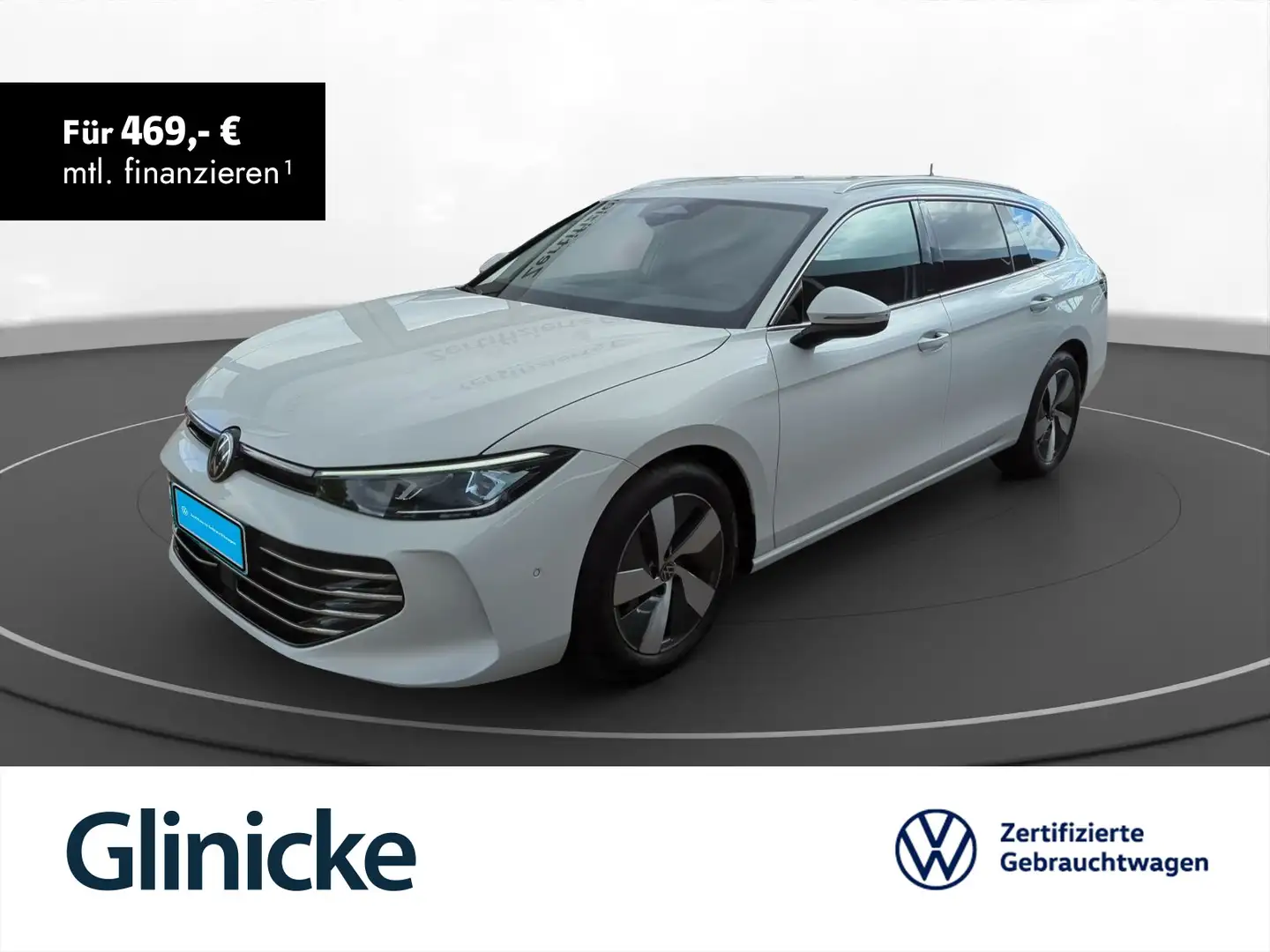 Volkswagen Passat Variant 2.0 TDI Elegance LED AHK DSG Weiß - 1