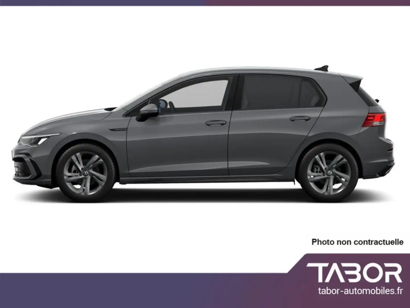 Volkswagen Golf 2.0 TDI 150 DSG R-Line ACC PDC Gris - 2